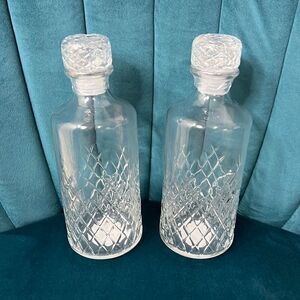 TWO Target Bullseye Playground Decanters‎ | NWT